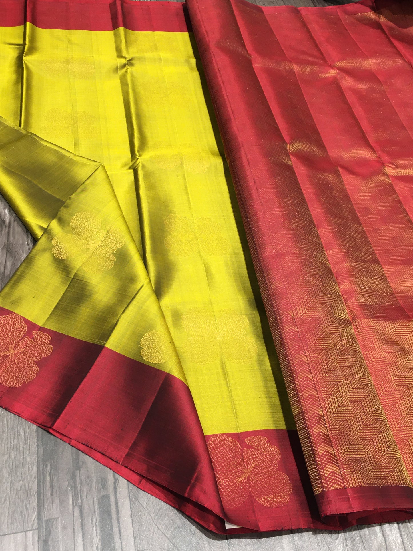 Pure Kanchipuram silk