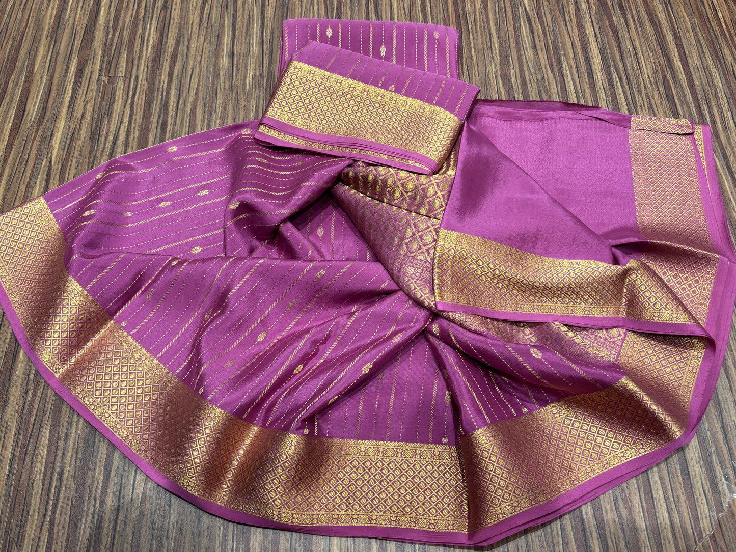 Pure Mysore silk