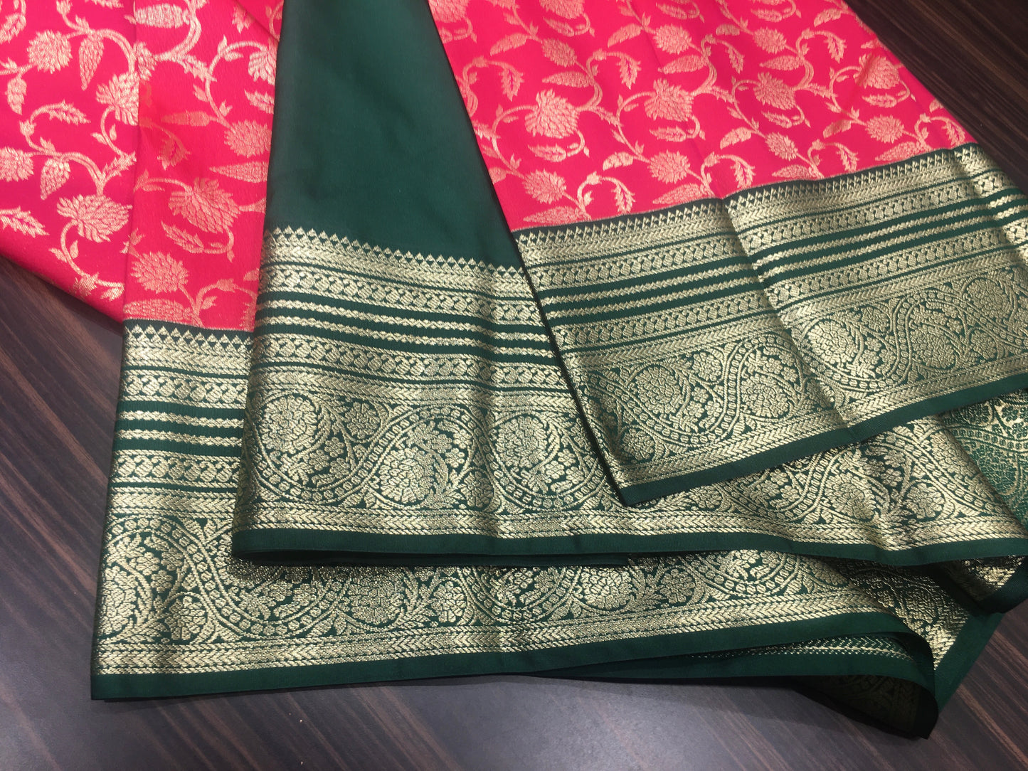 Semi Kanchipuram silk