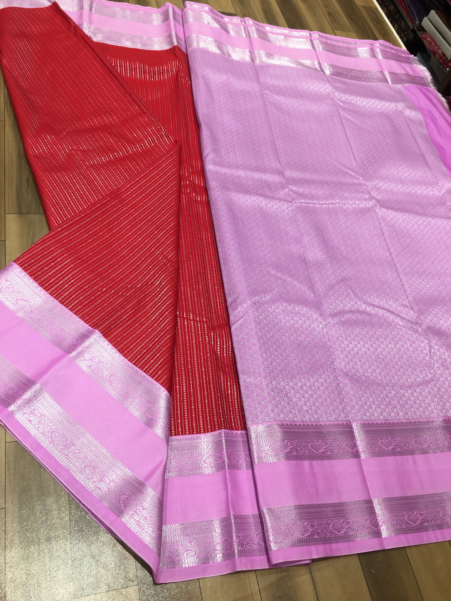 Semi Kanchipuram silk