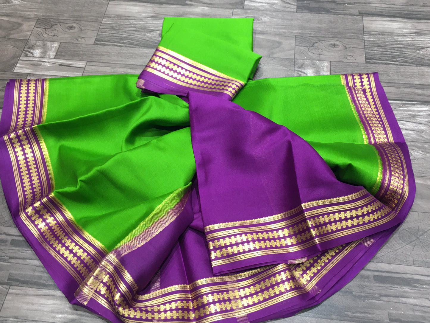 Pure Mysore silk saree