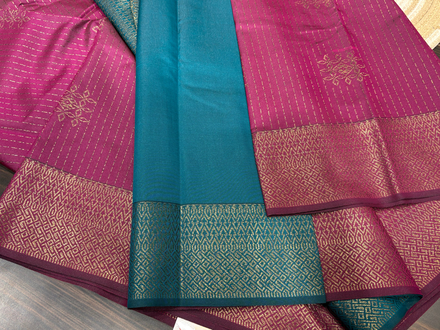 Semi Kanchipuram silk