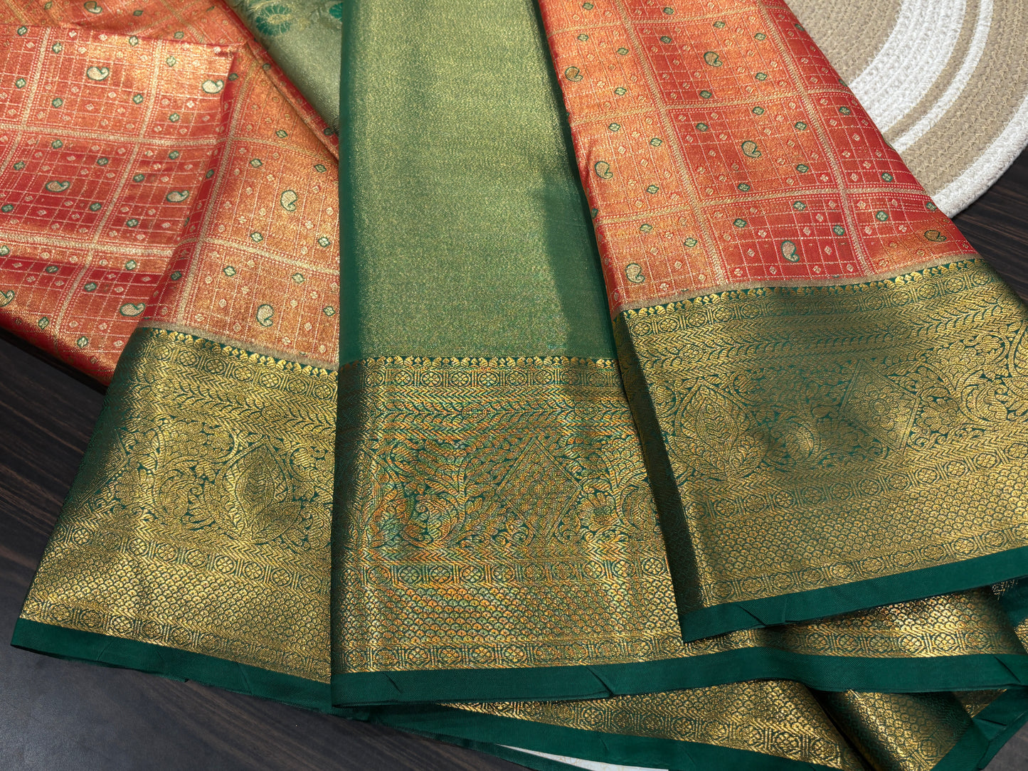Semi Kanchipuram tissue