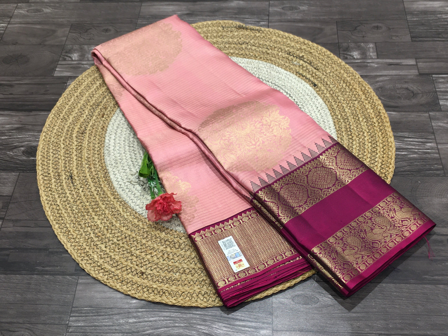 Pure Kanchipuram silk