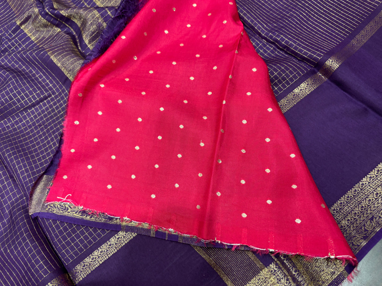 Semi Mysore crape