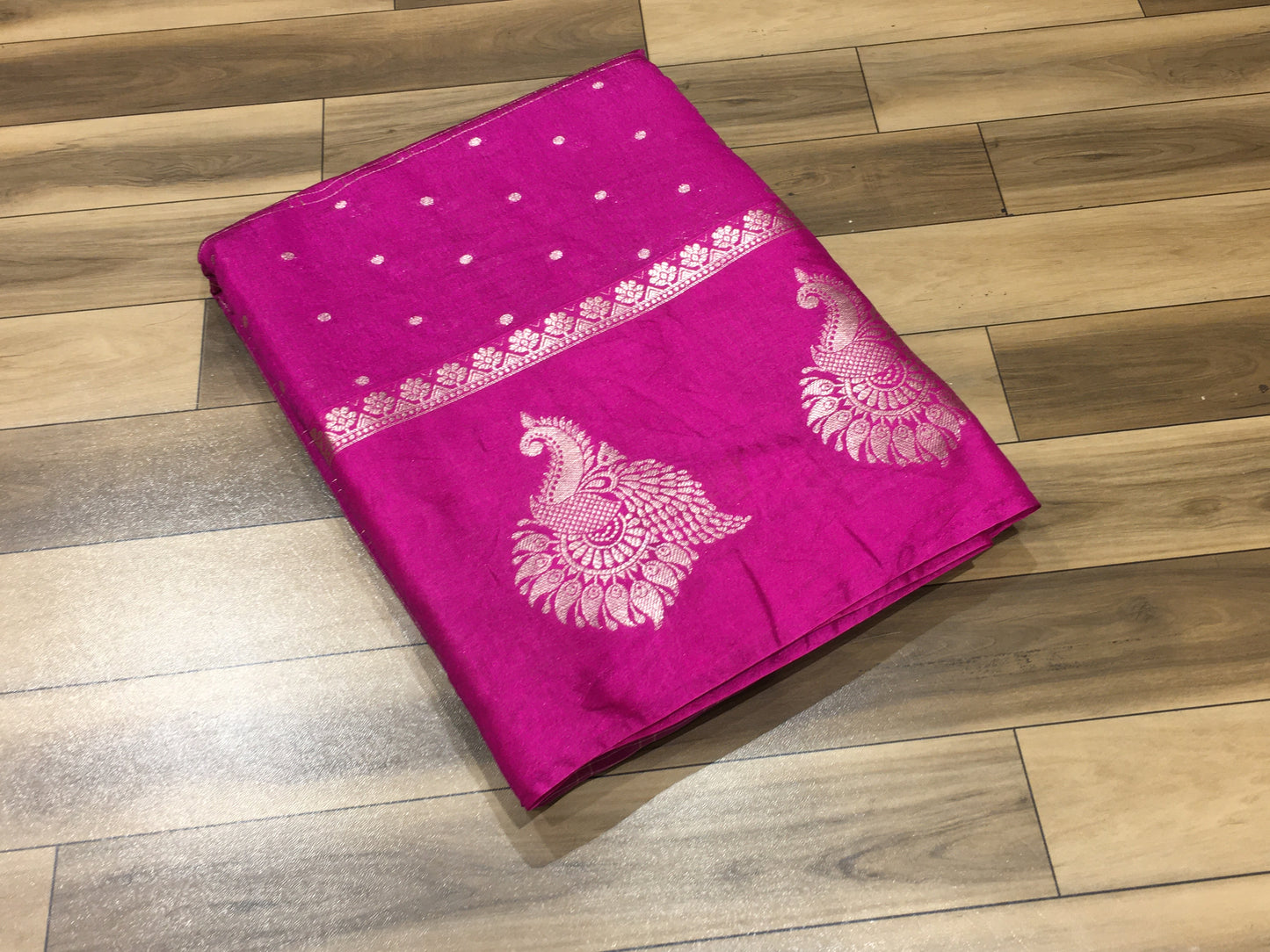 Raw silk saree