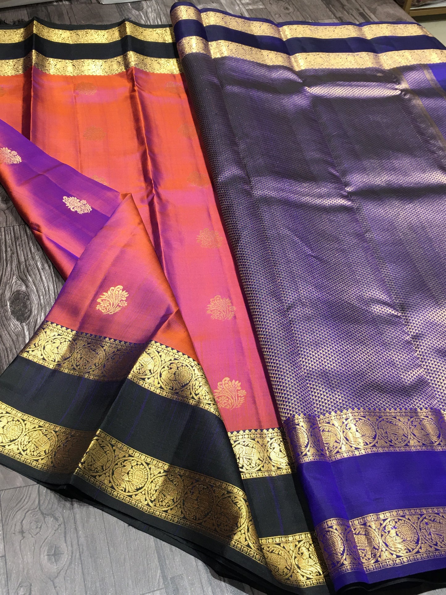 Pure Kanchipuram silk