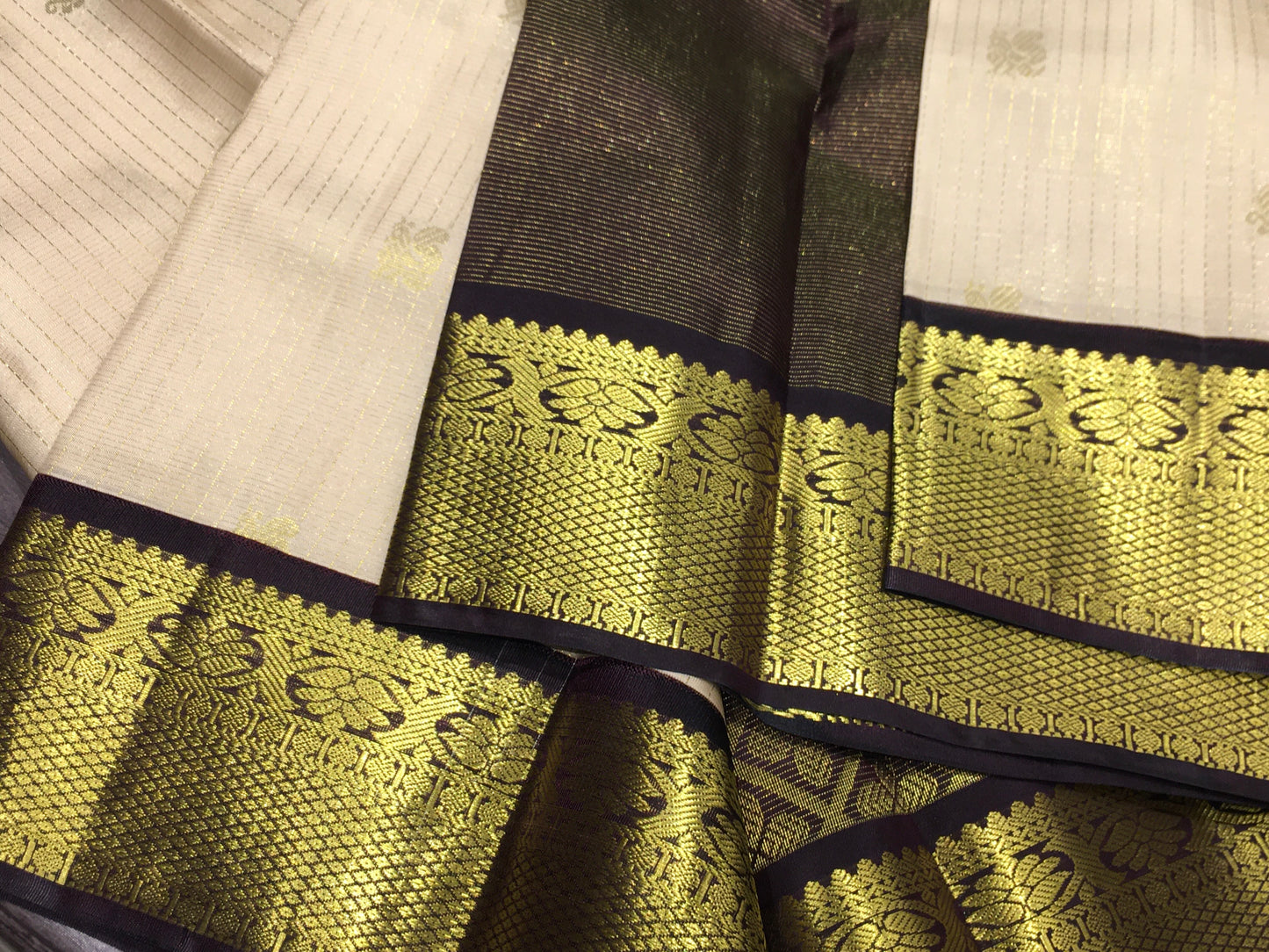 Pure Kanchipuram silk