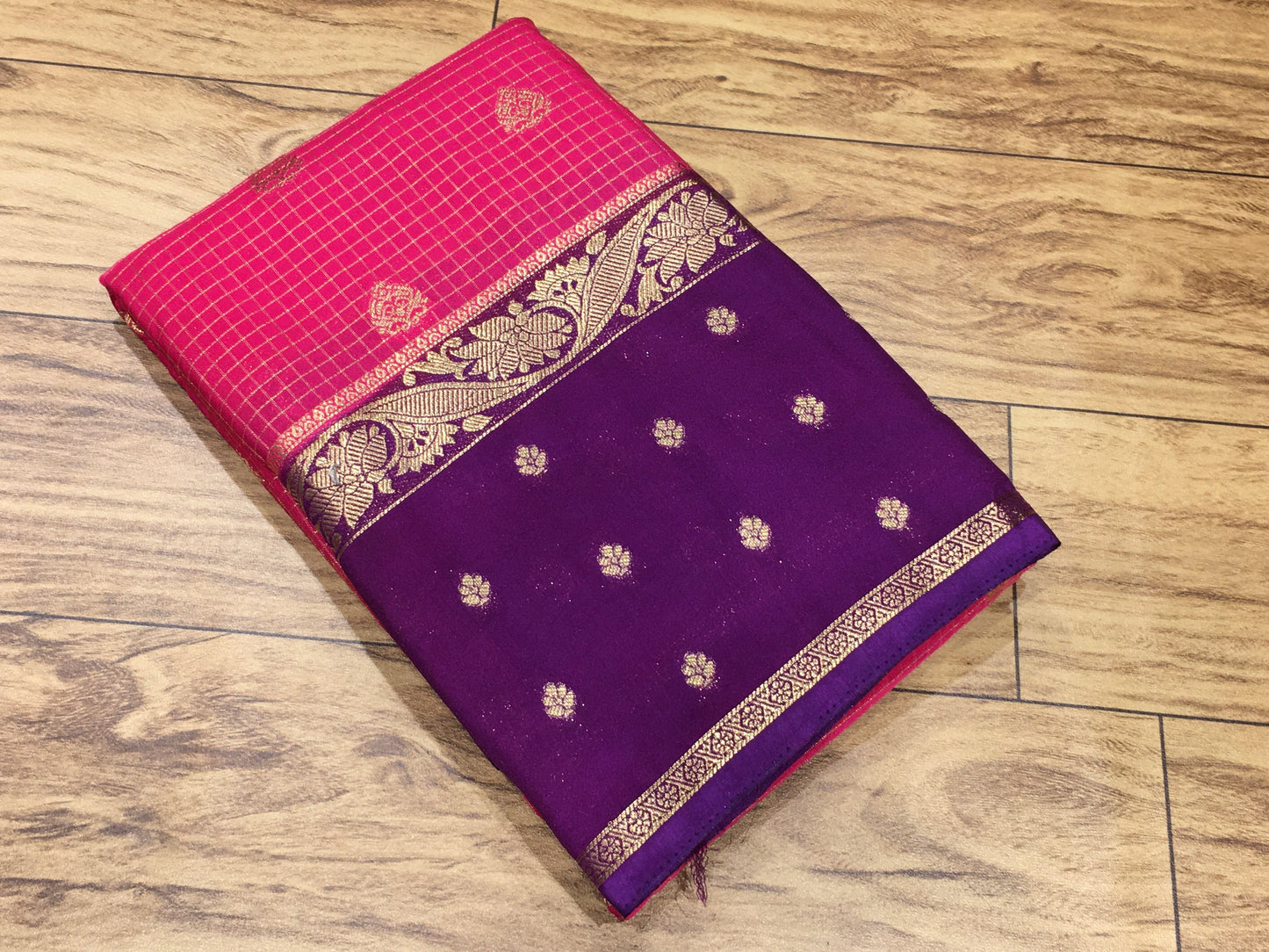 Semi Mysore Crape Silk
