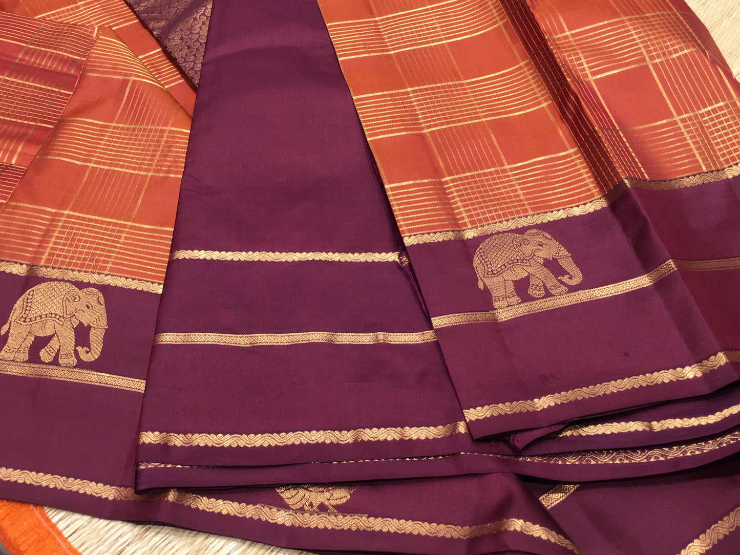Pure Kanchipuram silk