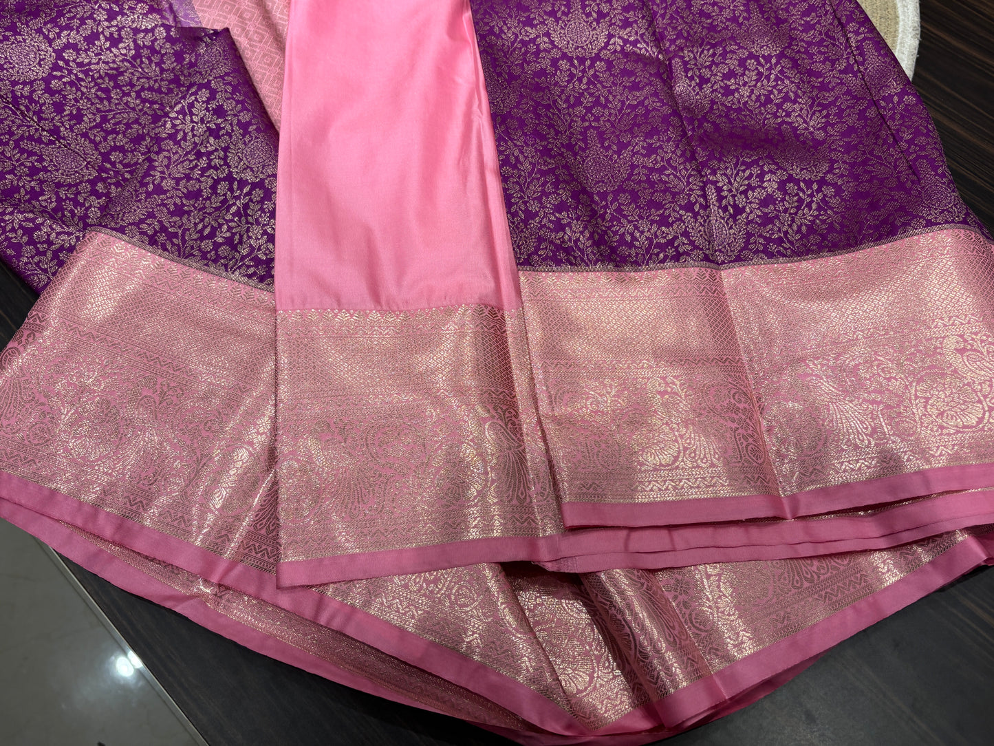 Semi Kanchipuram silk