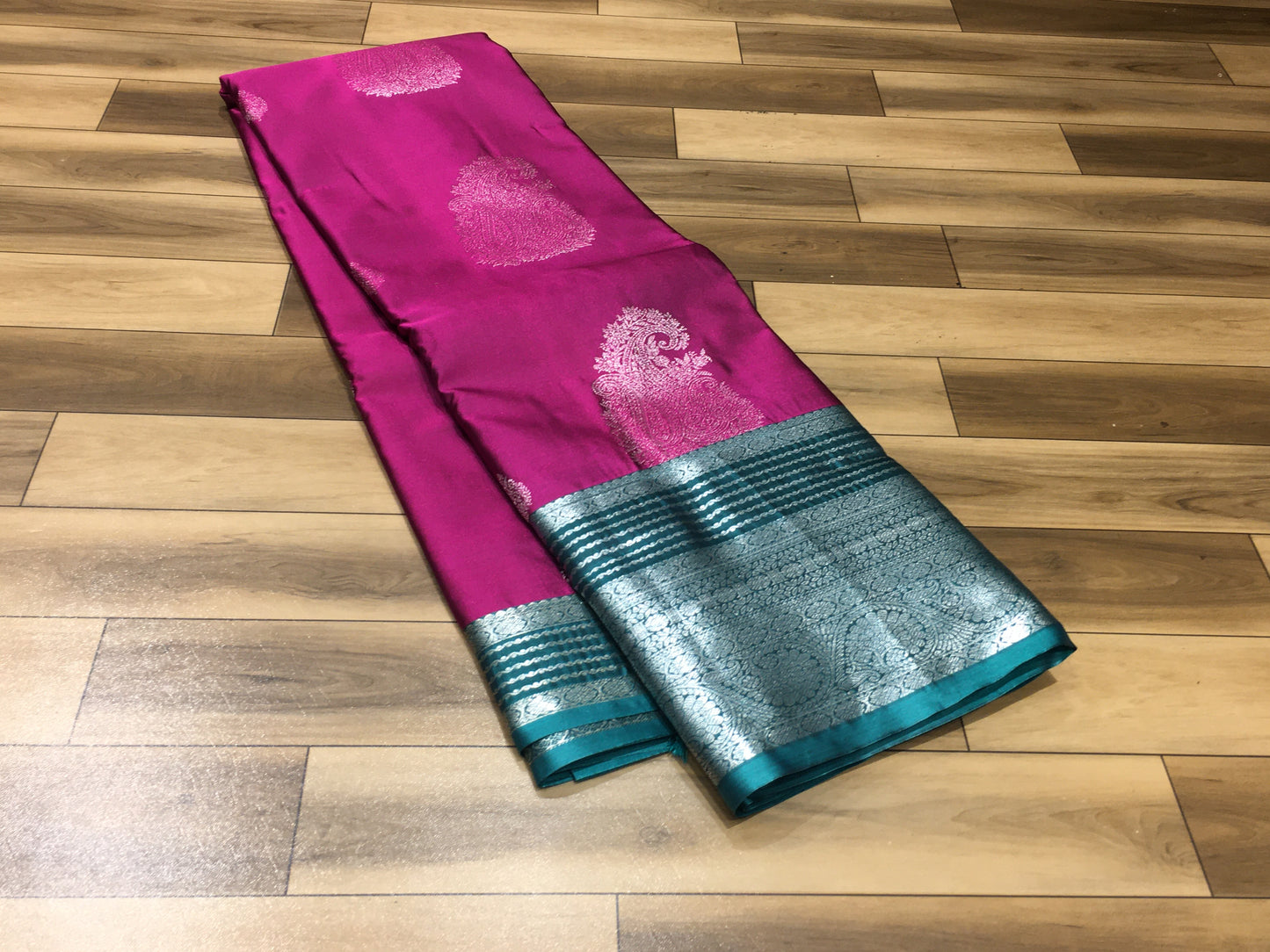 Semi Kanchipuram silk