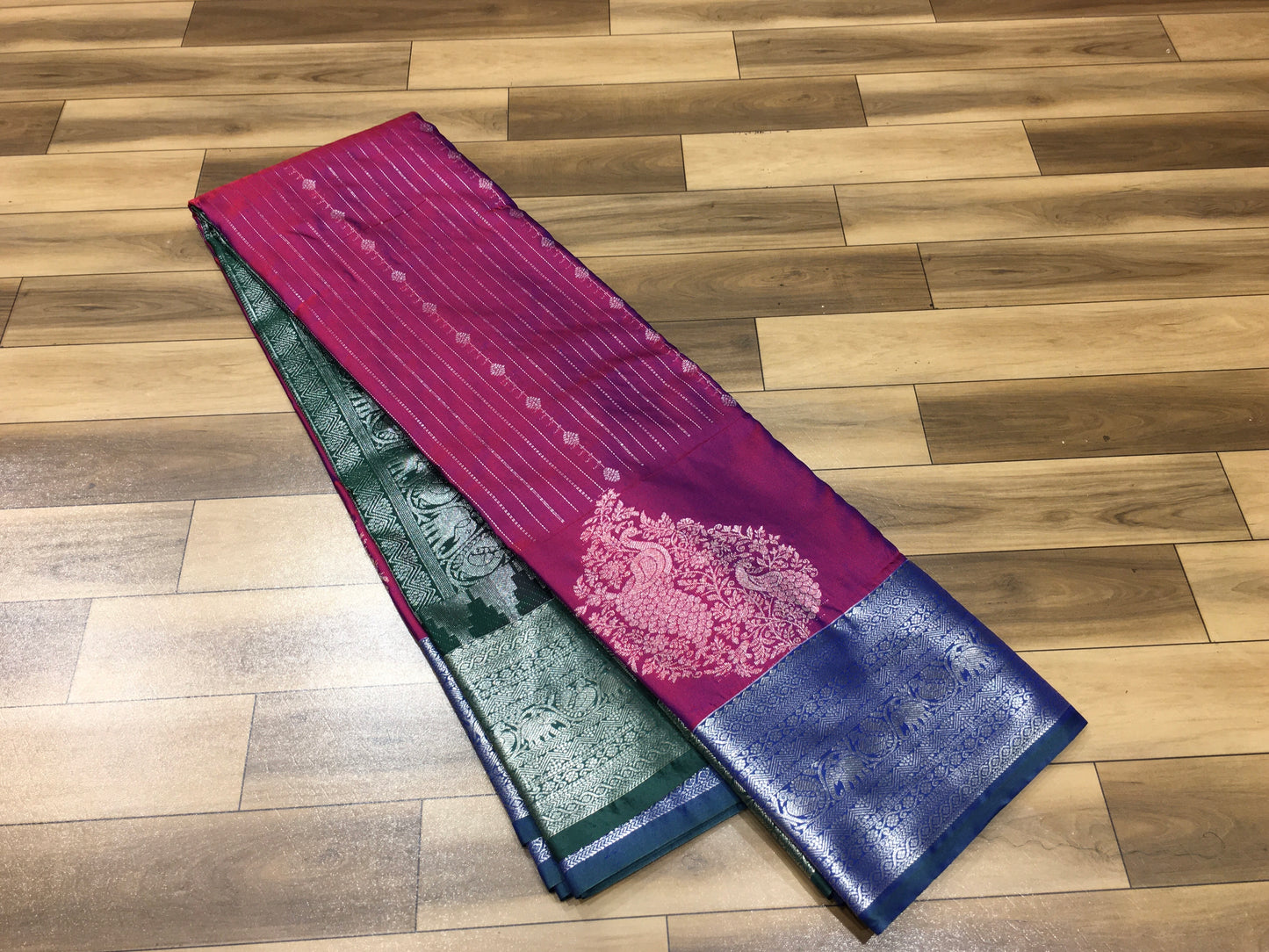 Semi Kanchipuram silk