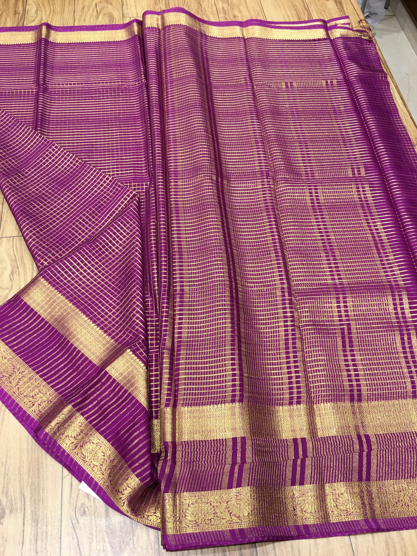 Semi Mysore Crape Silk