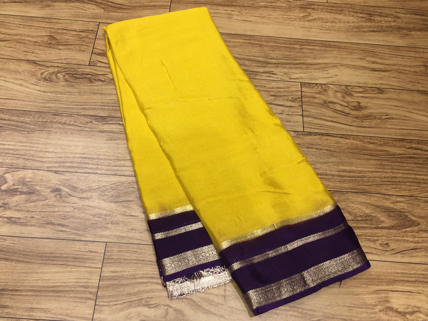 Semi Mysore Crape Silk