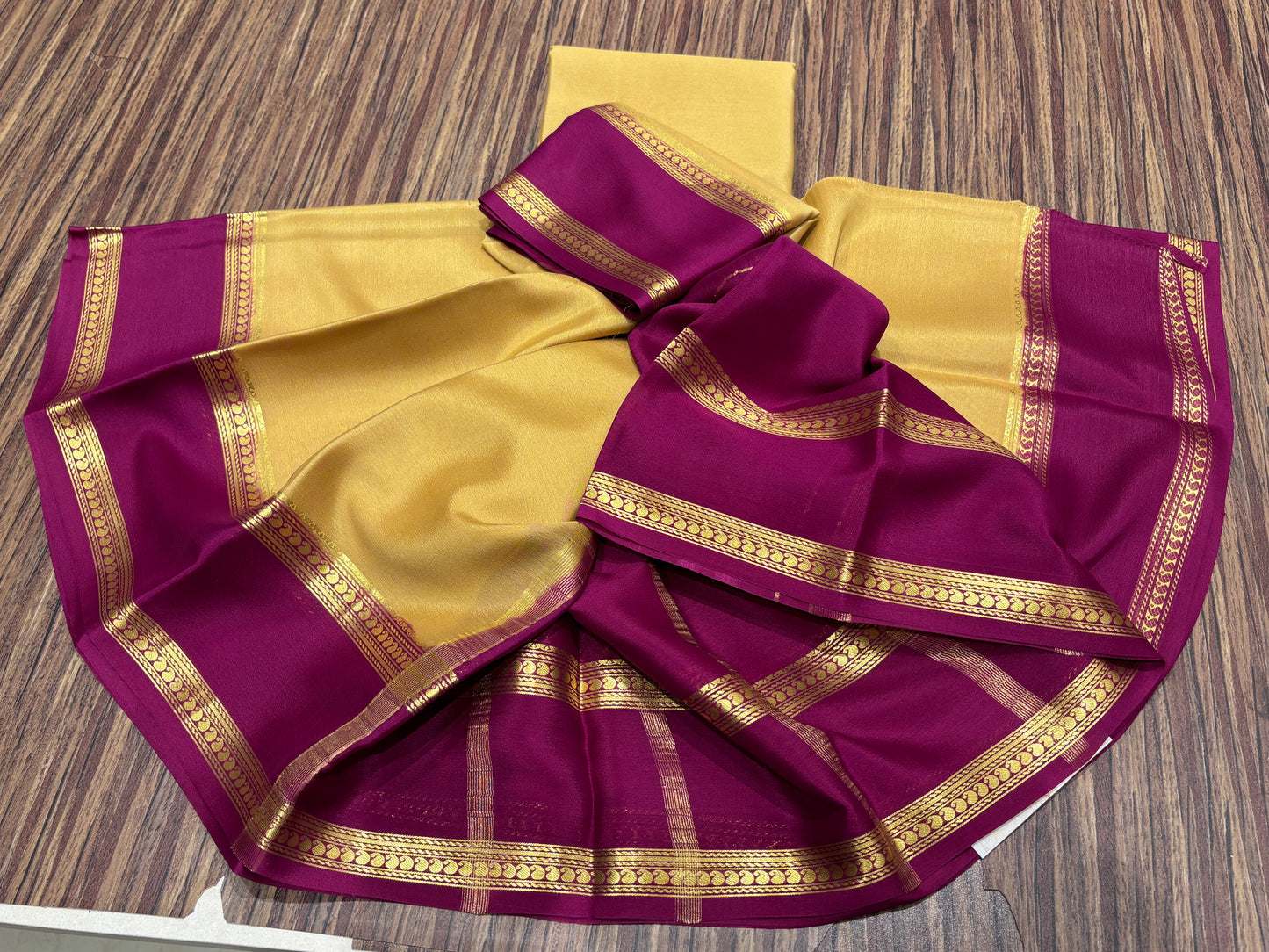Pure Mysore silk