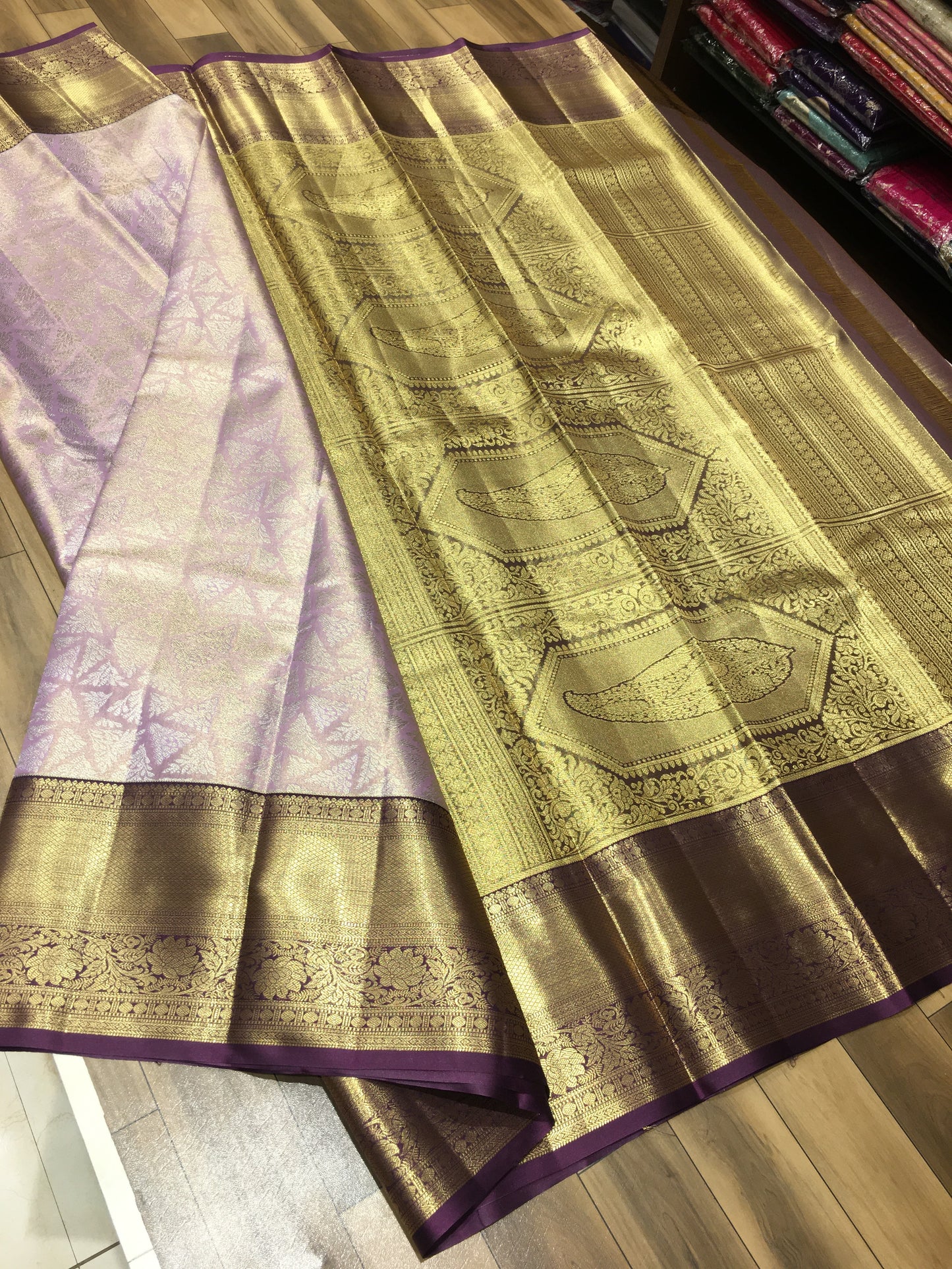 Semi Kanchipuram tissue