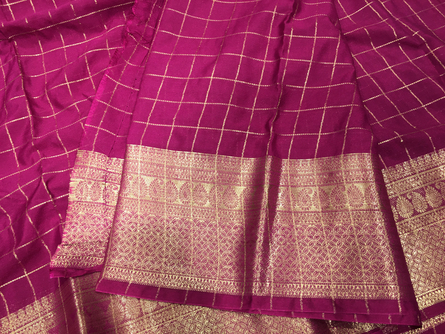 Semi Mysore Crape Silk