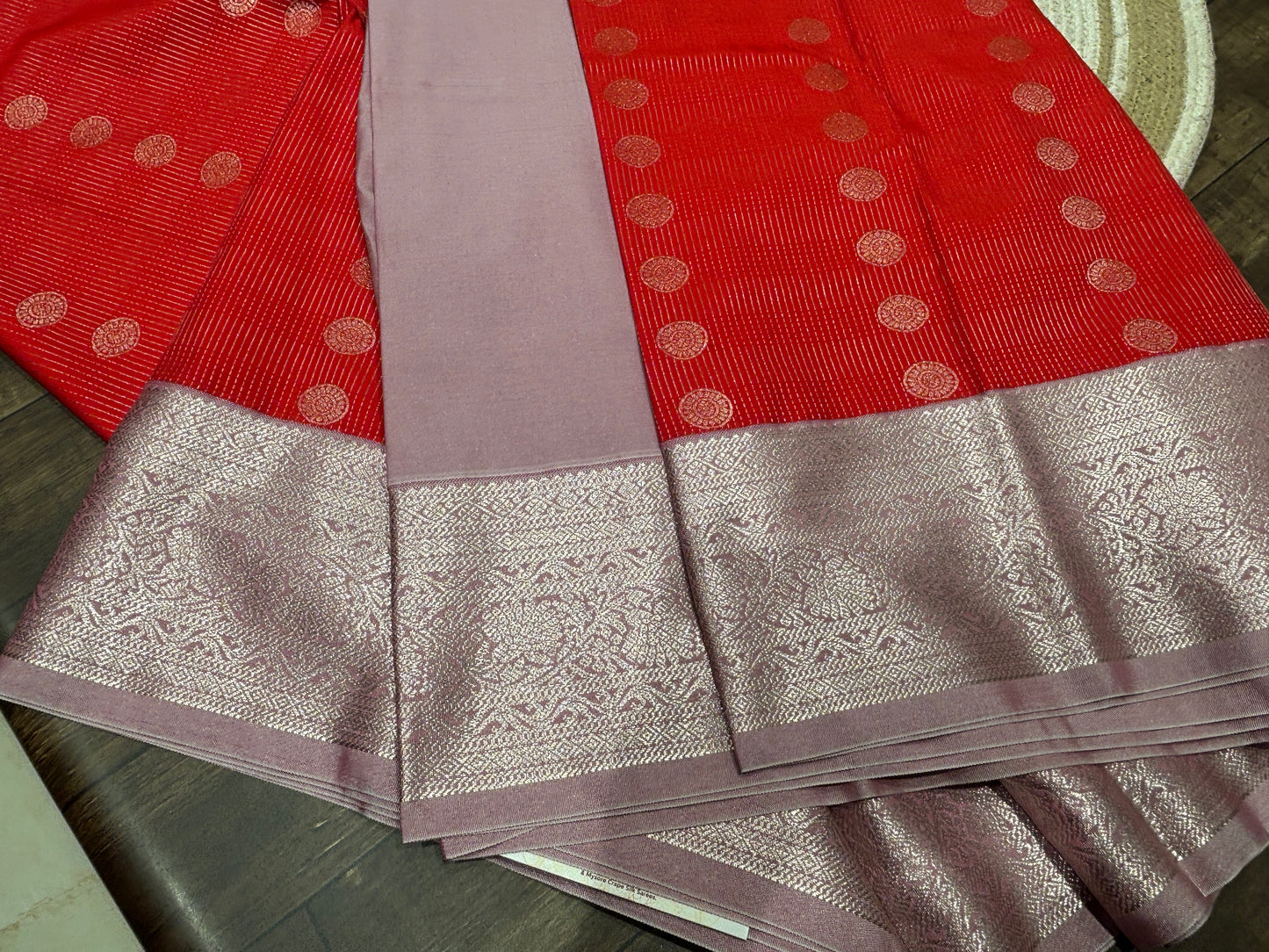 Semi Kanchipuram silk