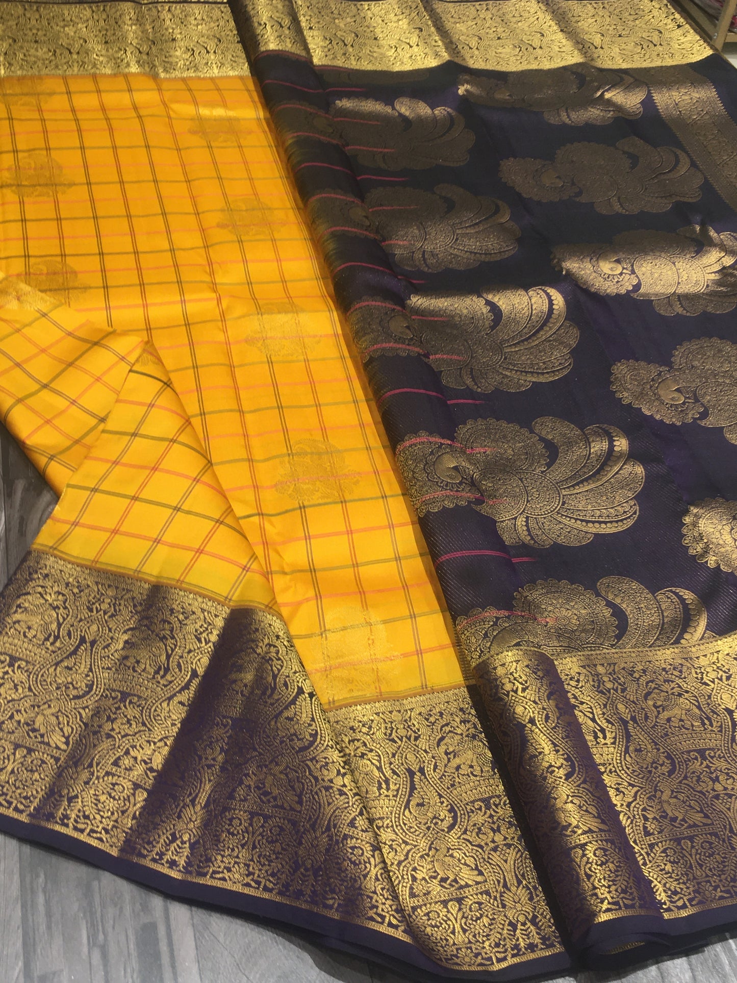 Pure Kanchipuram silk