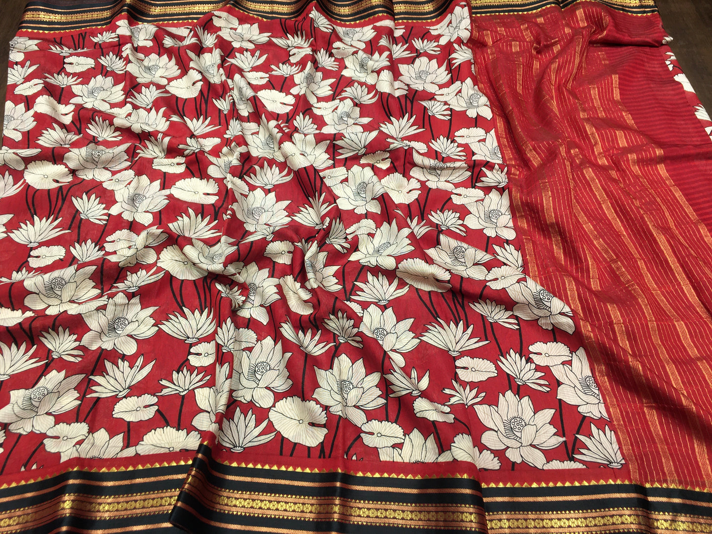 Butter Crape Saree