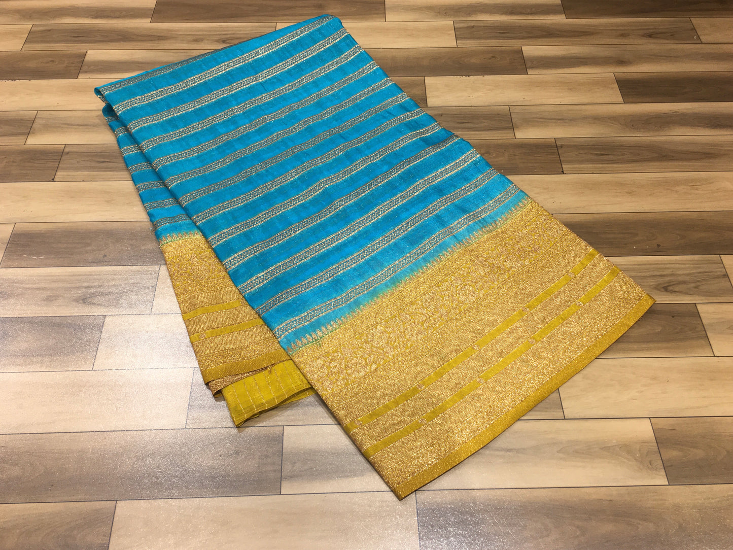 Dupion silk saree