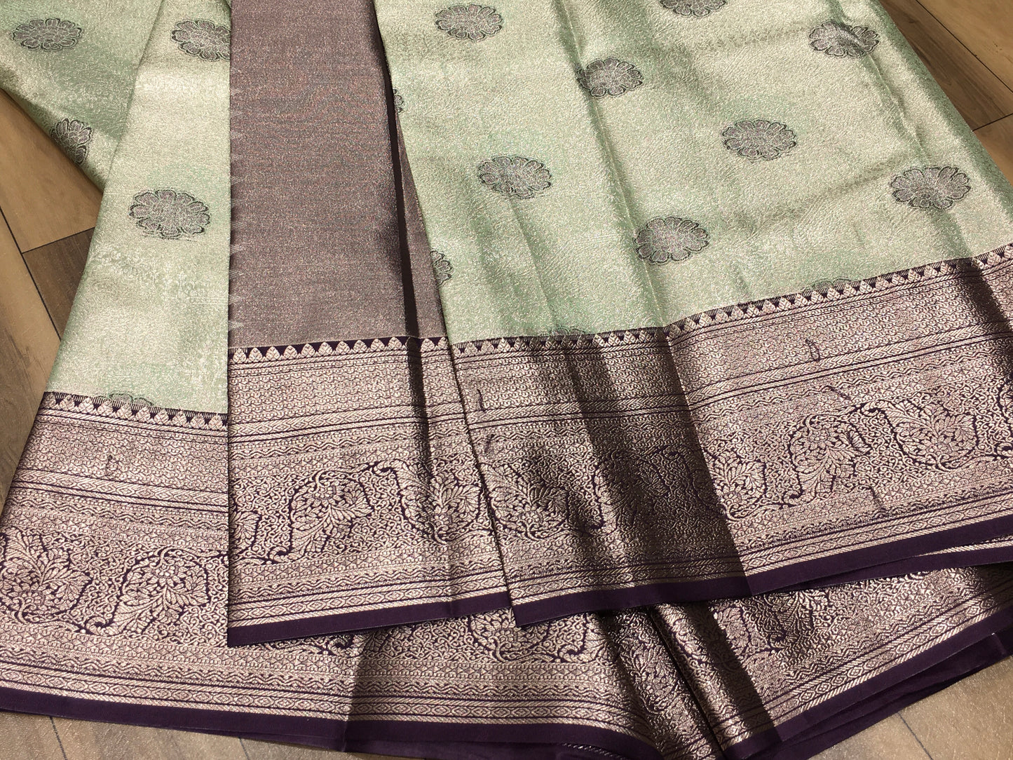 Semi Kanchipuram tissue