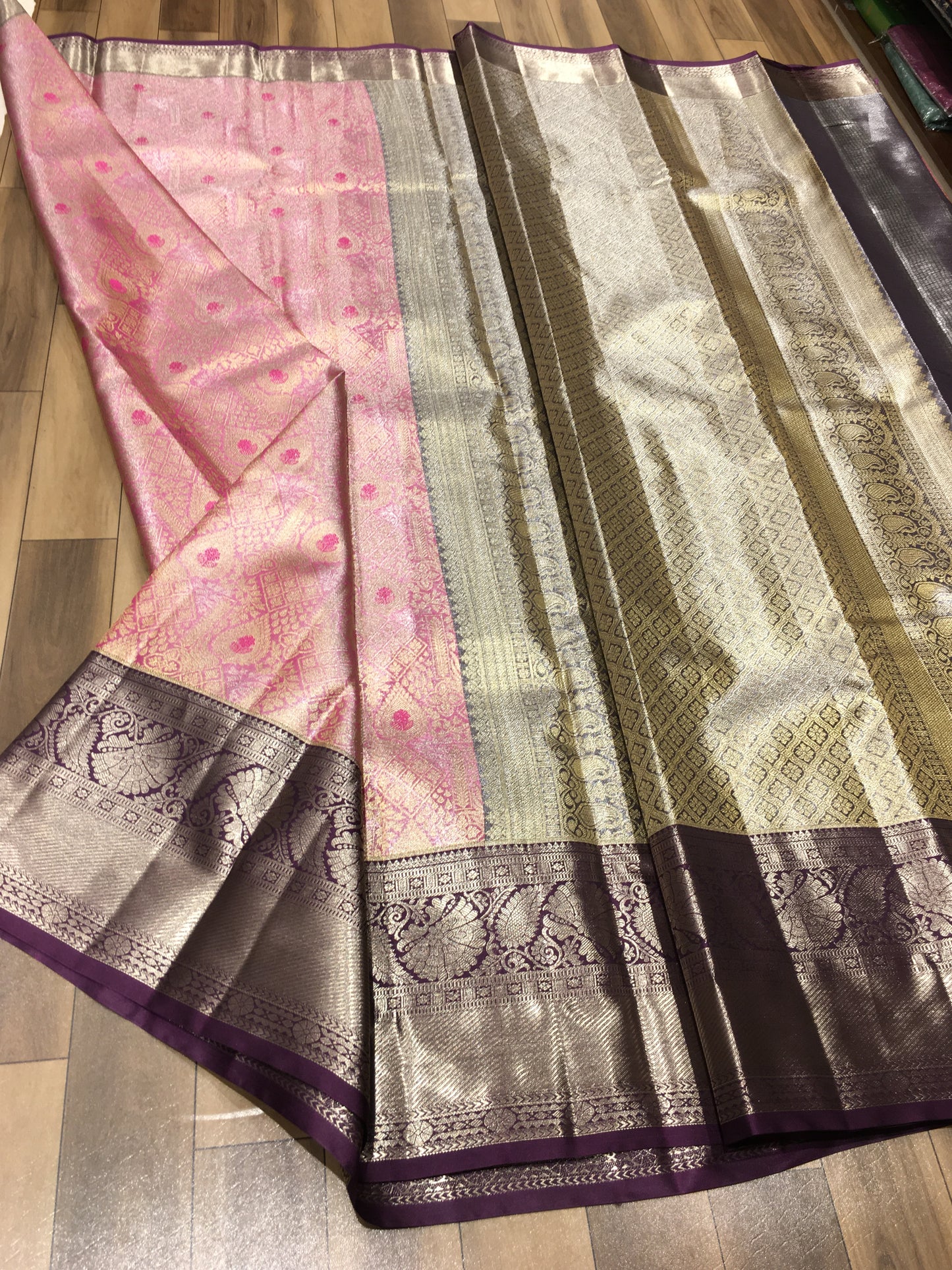 Semi Kanchipuram tissue