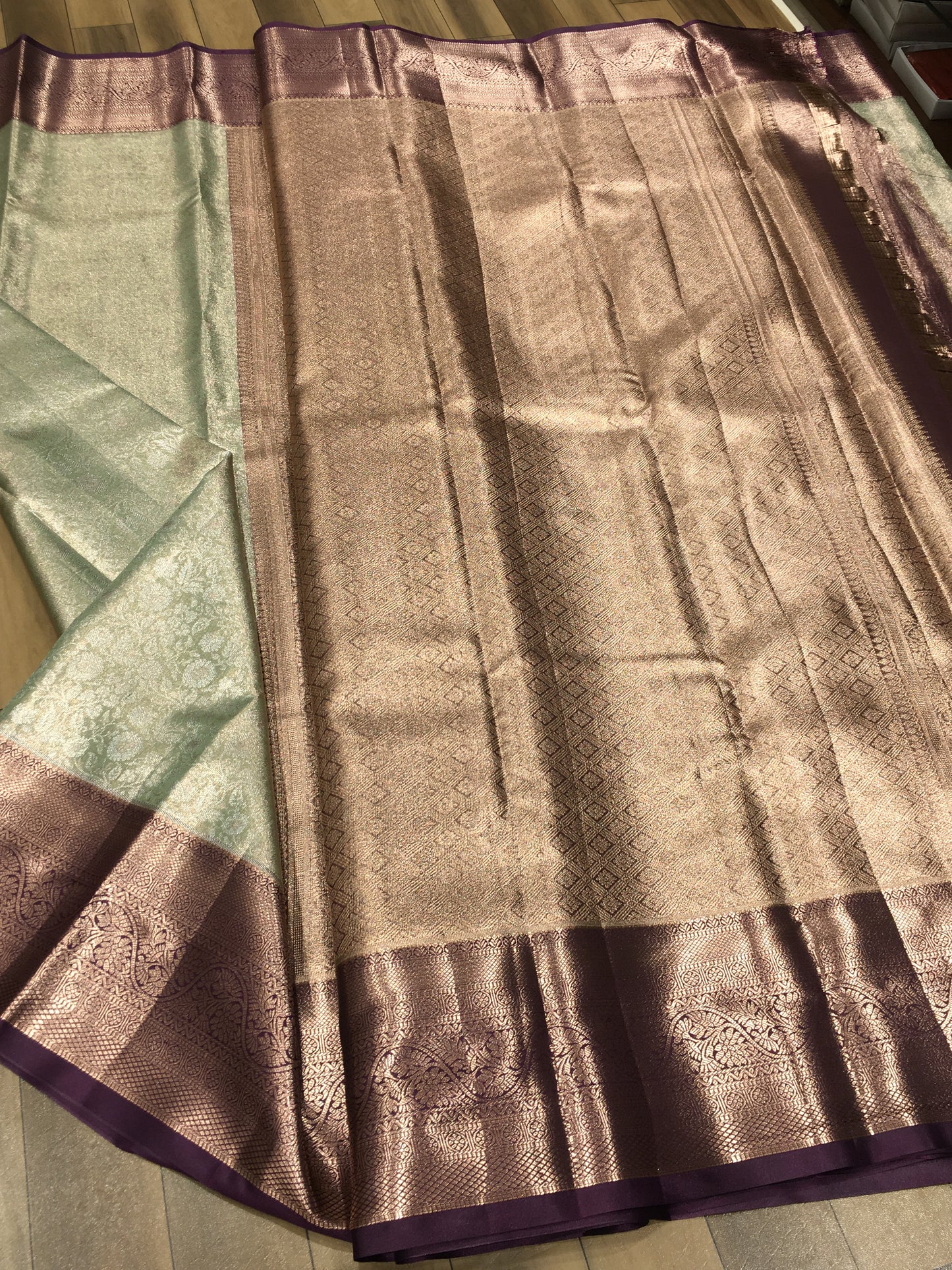 Semi Kanchipuram tissue