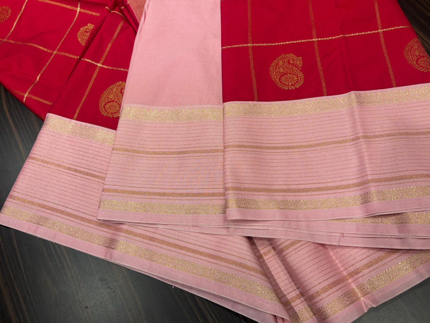 Semi Kanchipuram silk