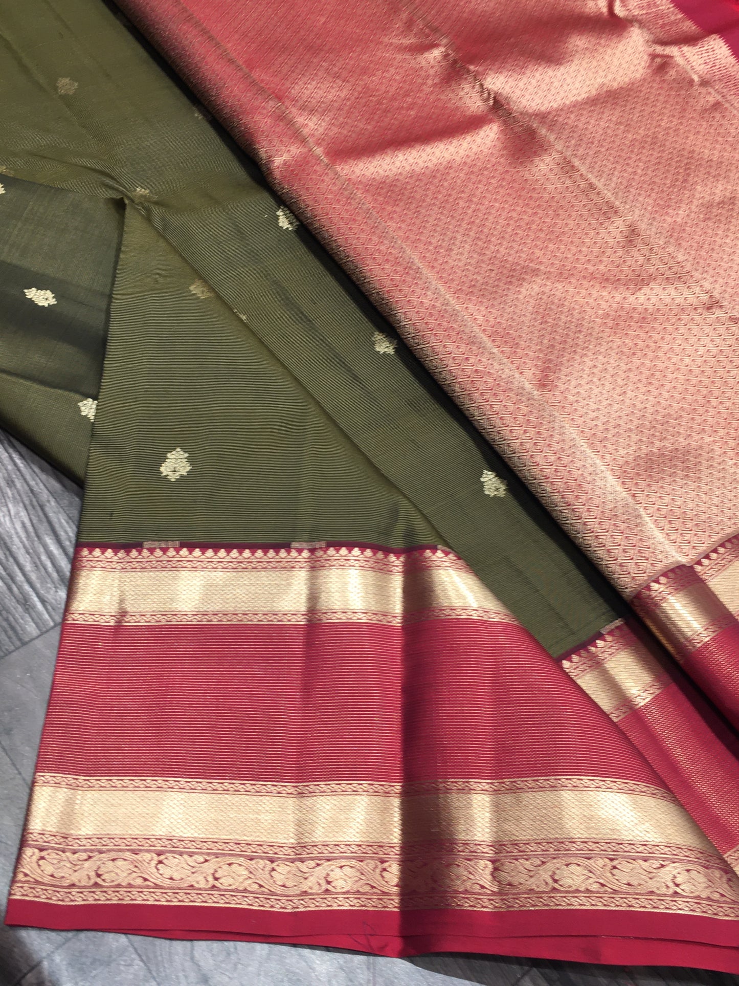 Pure Kanchipuram silk