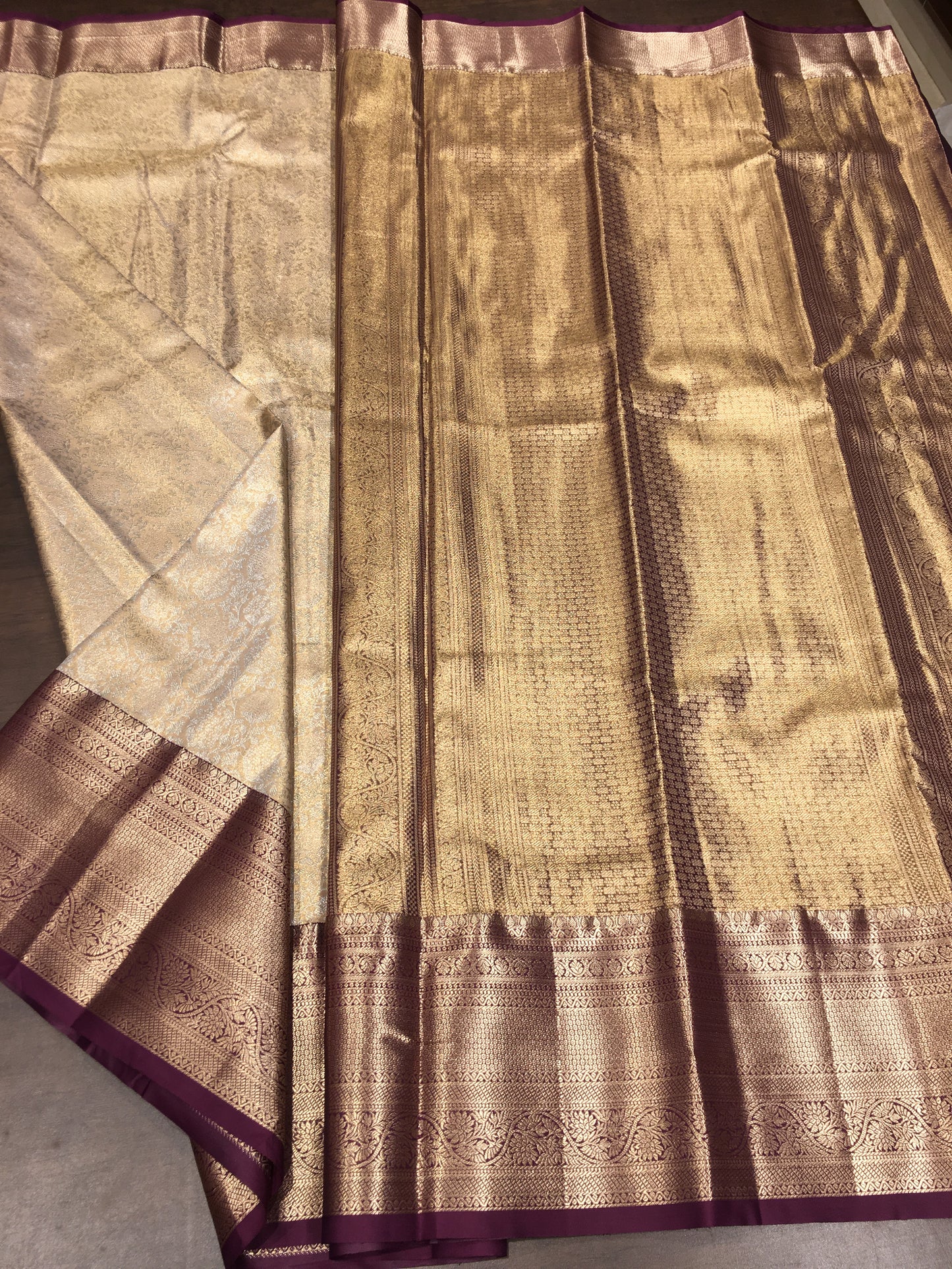 Semi Kanchipuram tissue