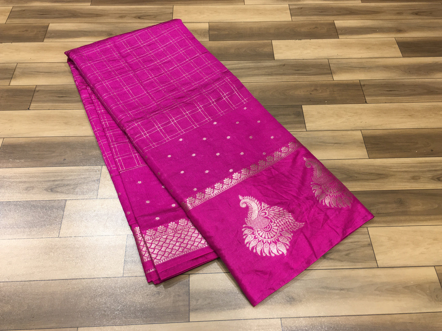 Raw silk saree