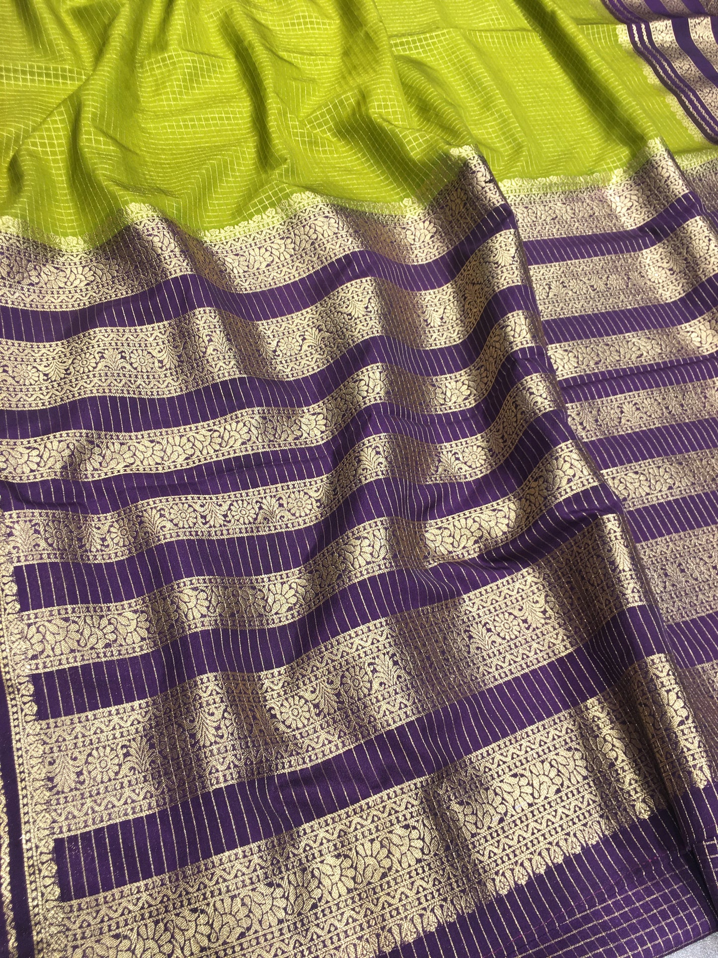Semi Mysore Crape Silk
