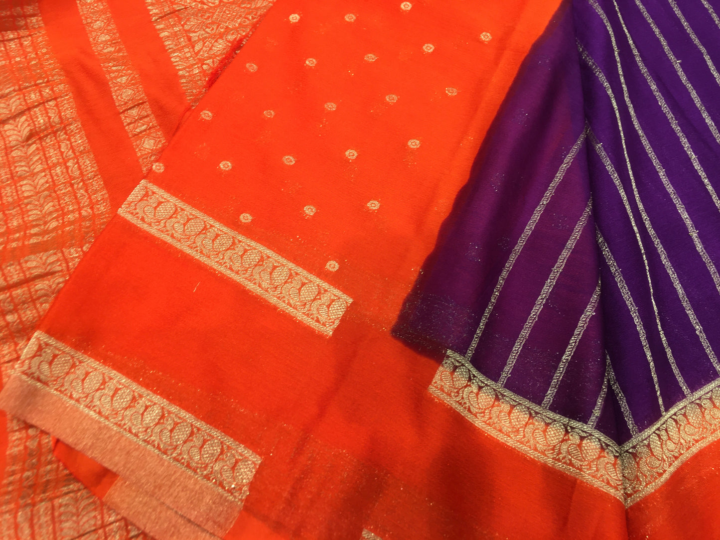 Semi Mysore Crape Silk