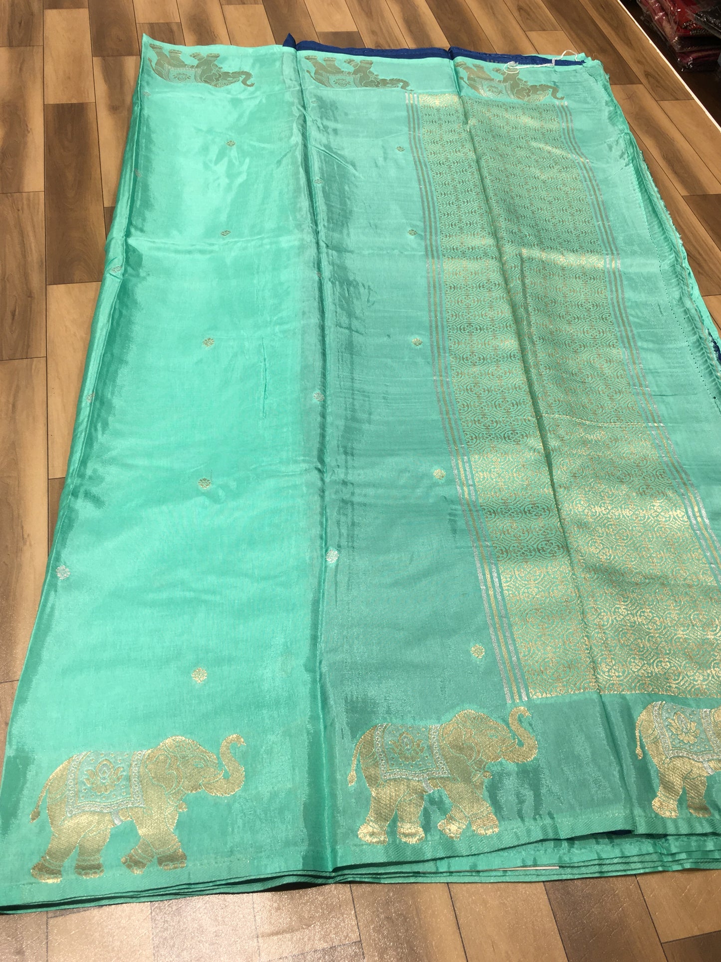 Crape silk saree