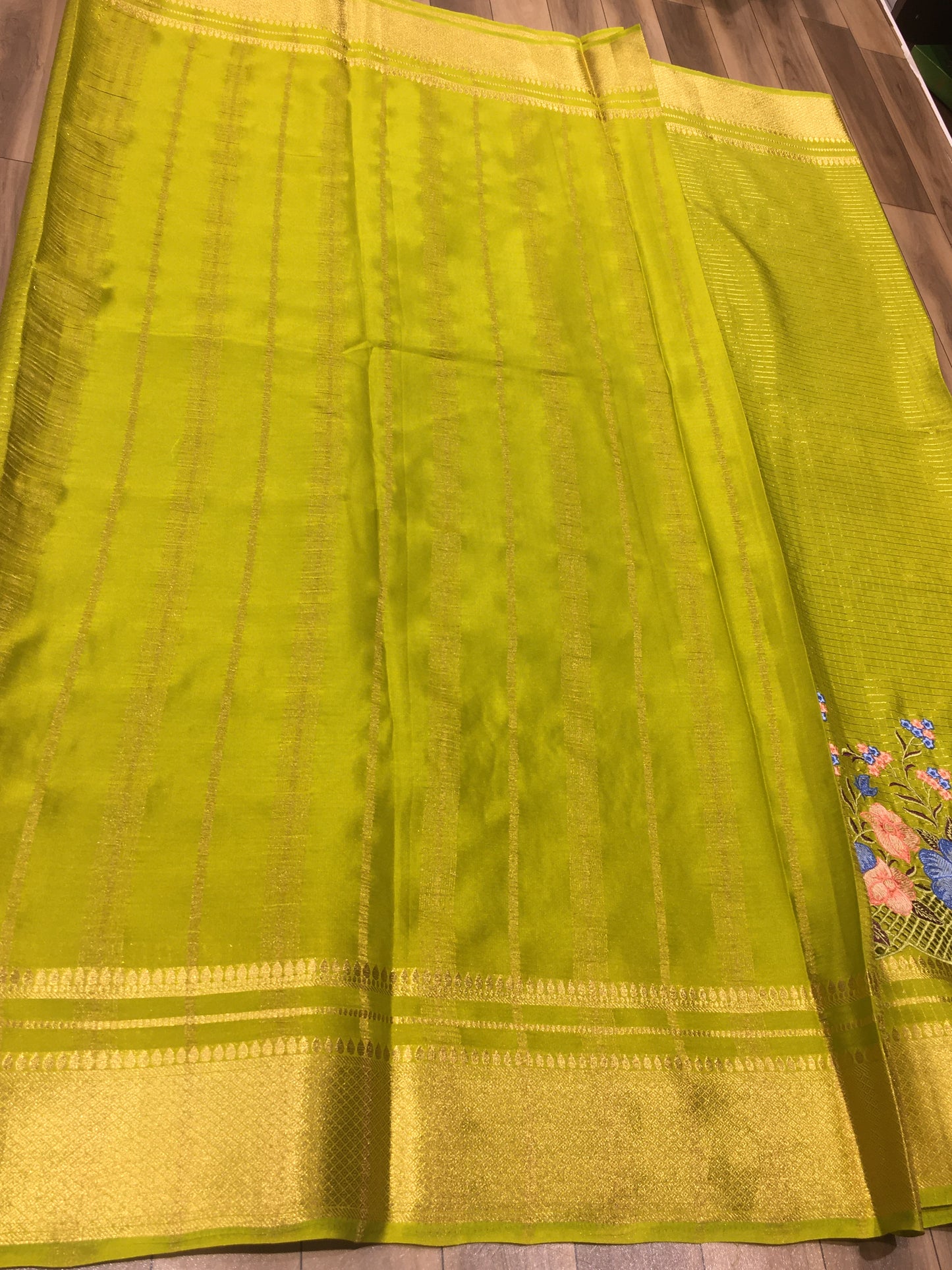 Semi Mysore crape silk