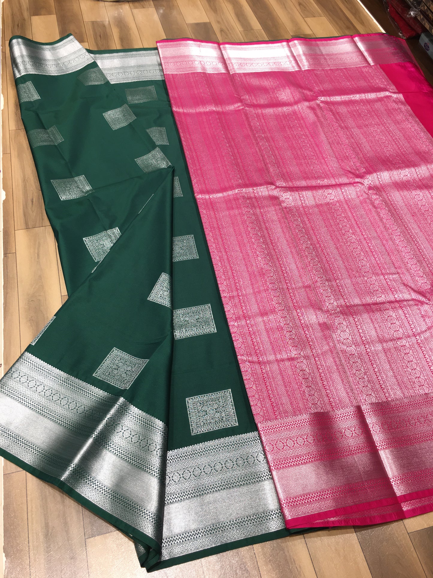 Semi Kanchipuram silk