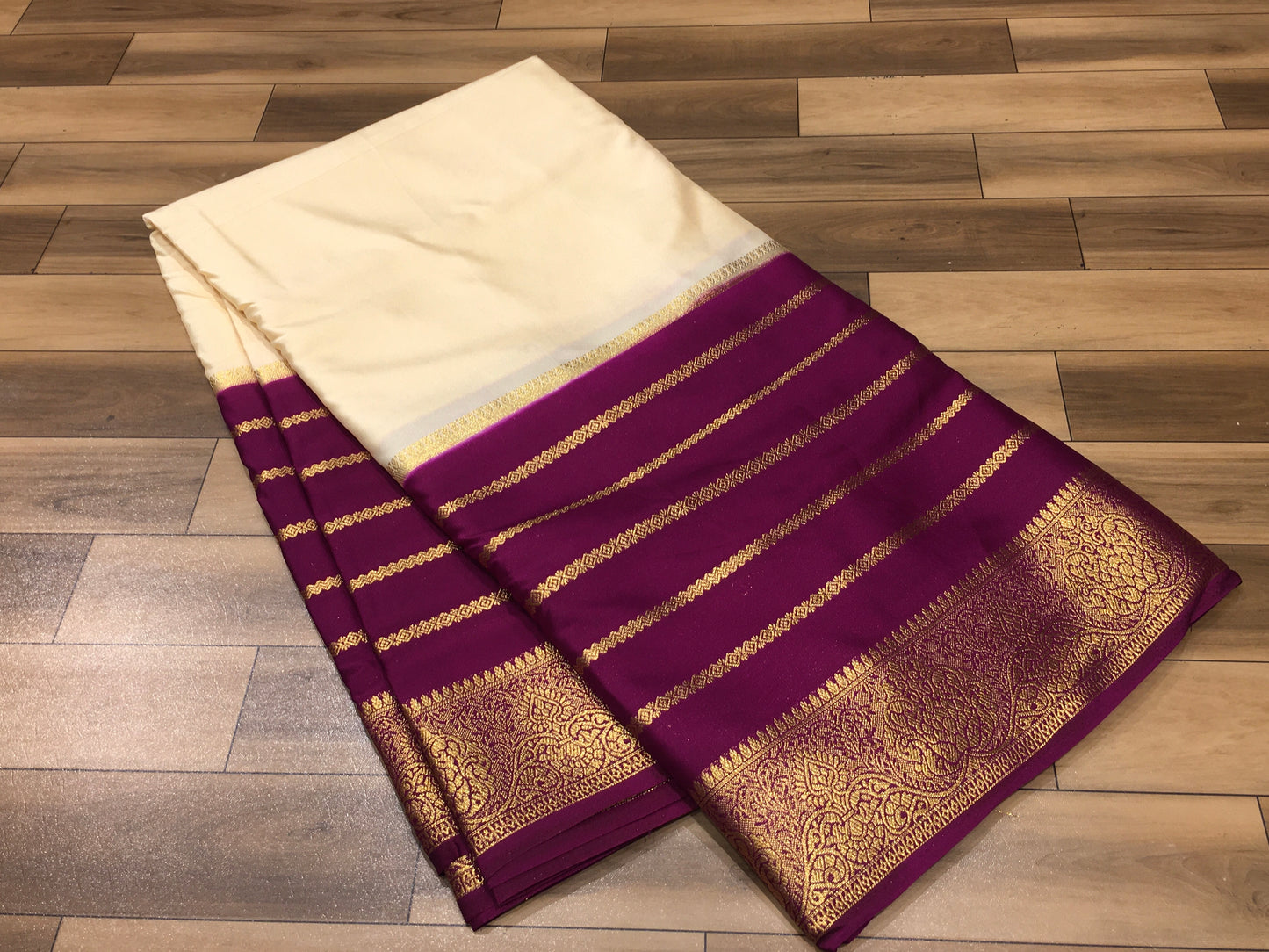 Semi Mysore crape silk