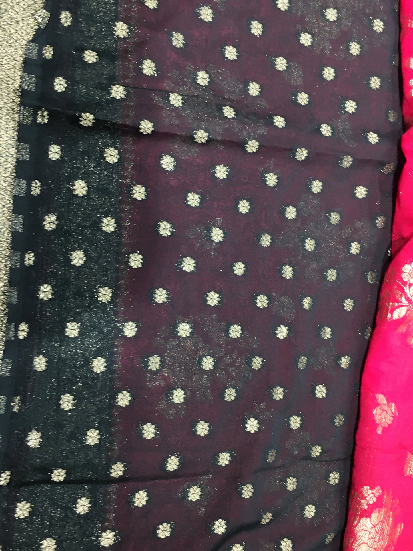 Chiffon georgette saree