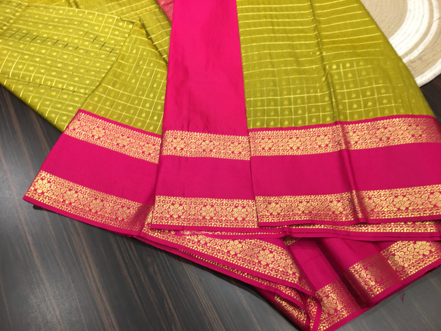 Semi Kanchipuram silk