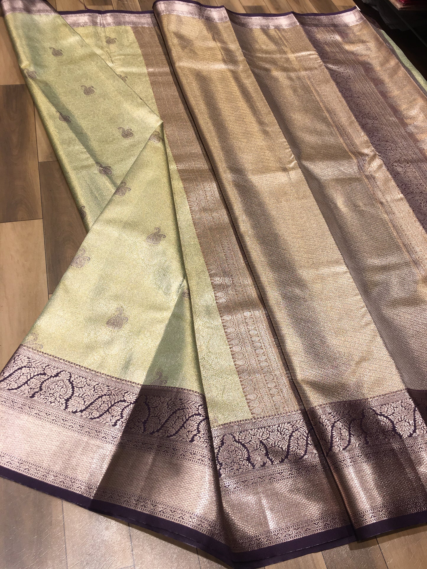 Semi Kanchipuram tissue
