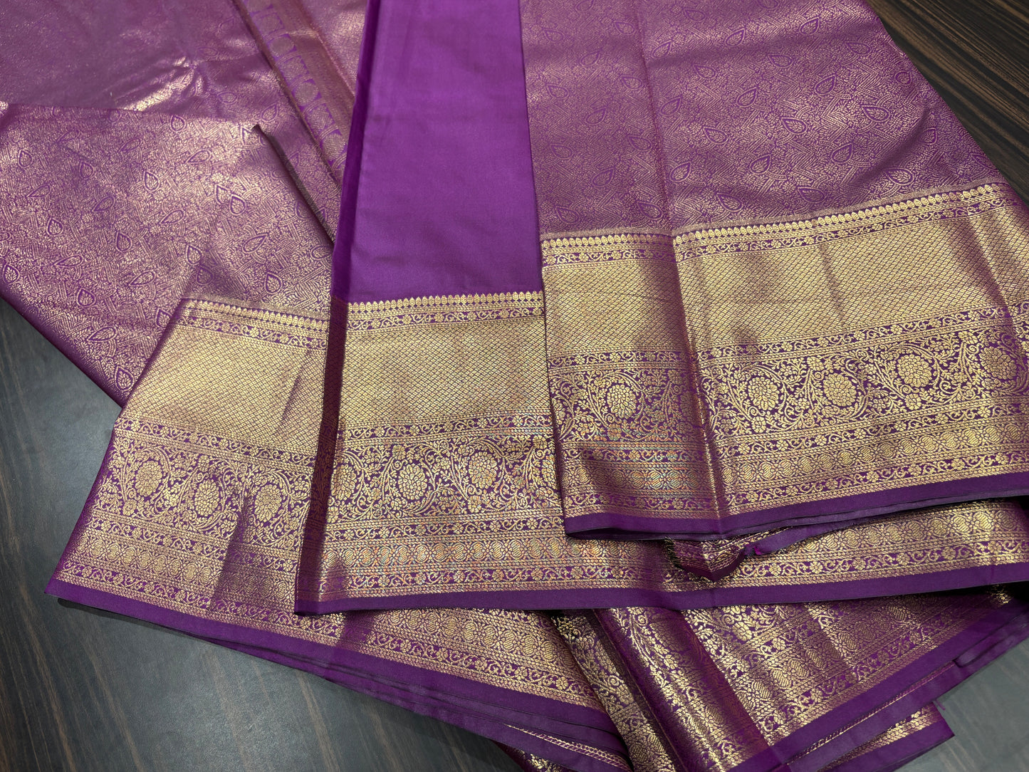 Semi Kanchipuram silk