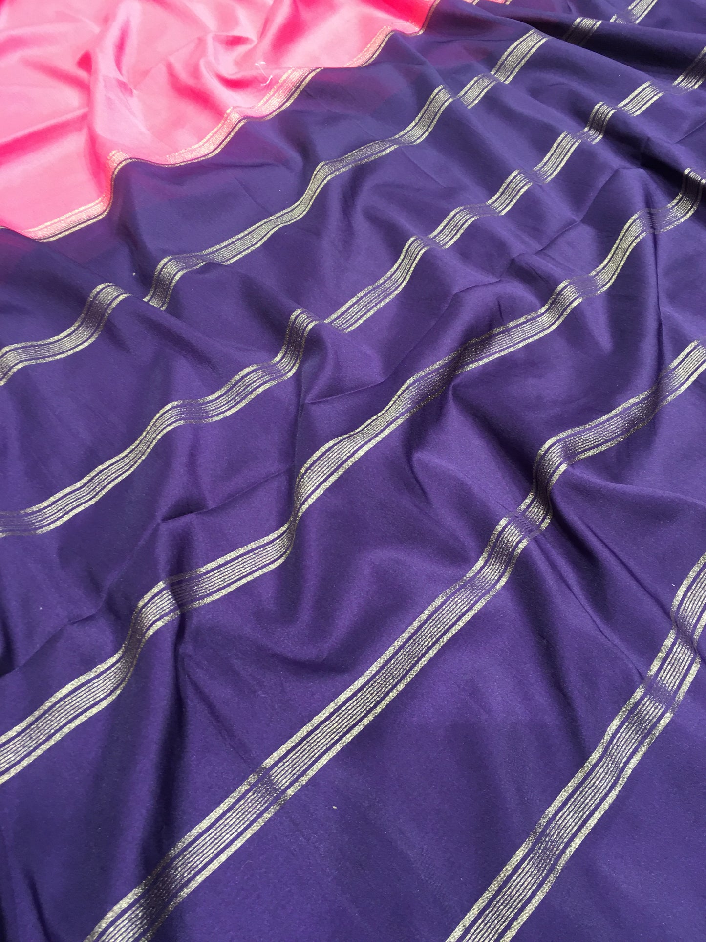 Semi Mysore Crape Silk