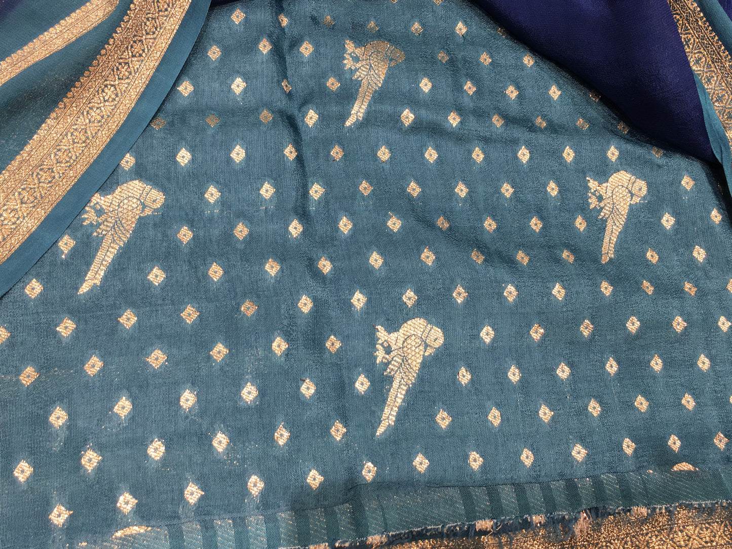 Semi Mysore Crape Silk