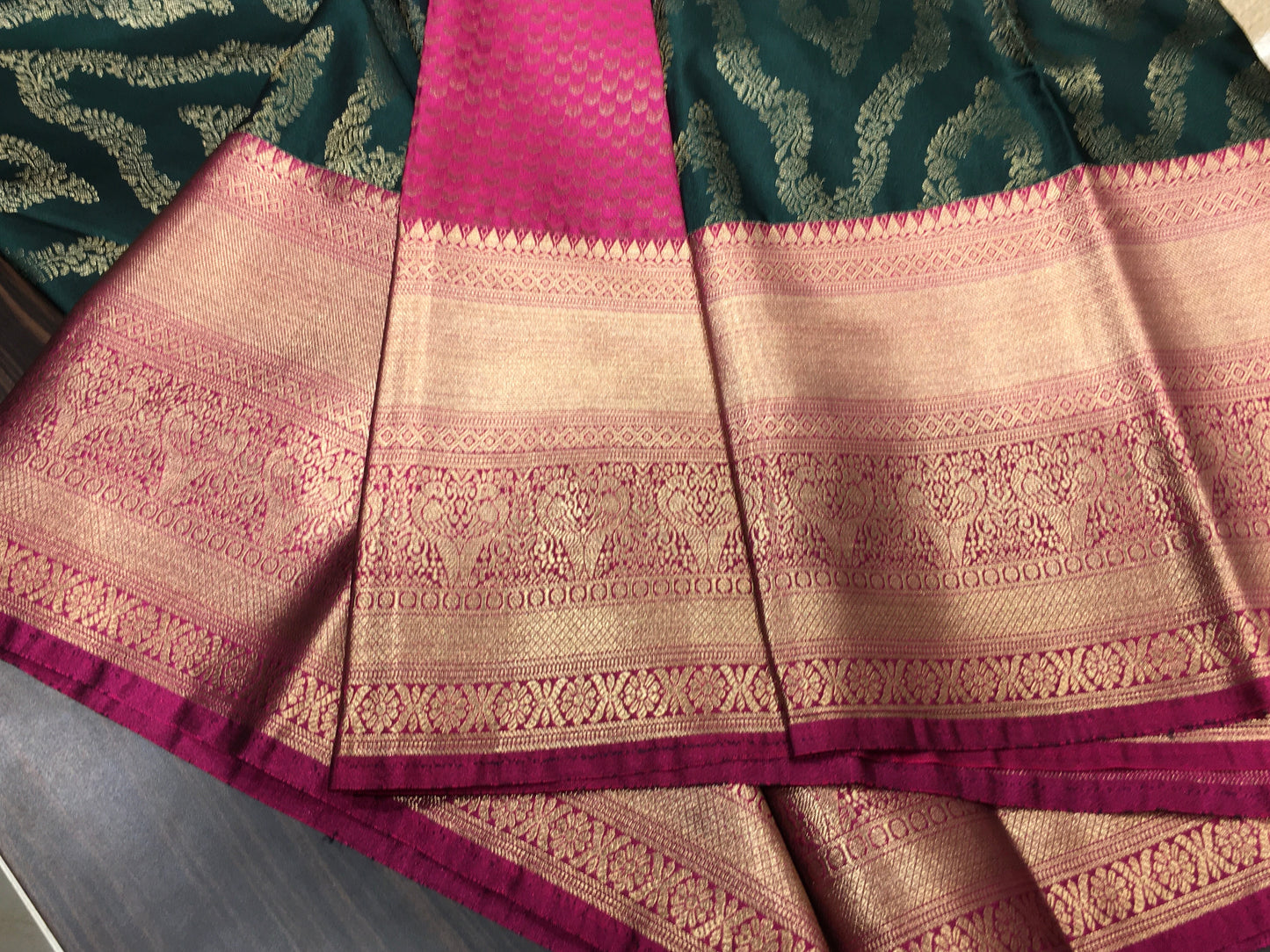 Semi Kanchipuram silk