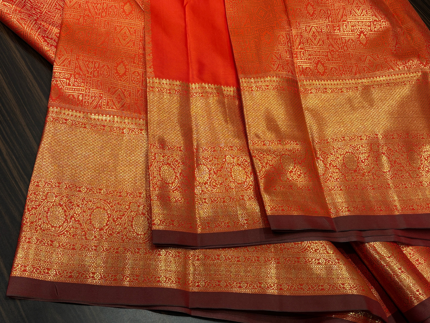 Semi Kanchipuram silk