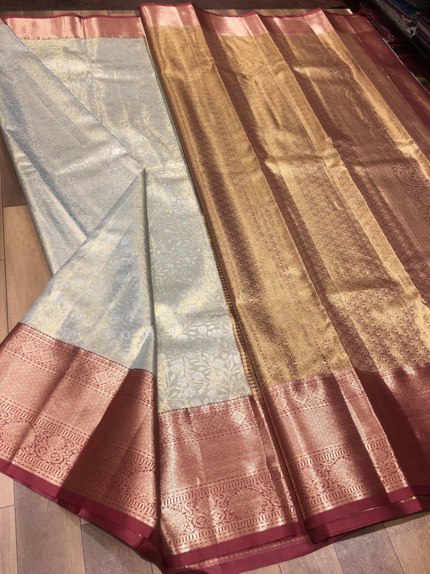Semi Kanchipuram tissue