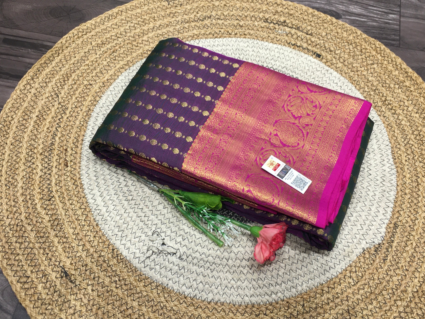Pure Kanchipuram silk