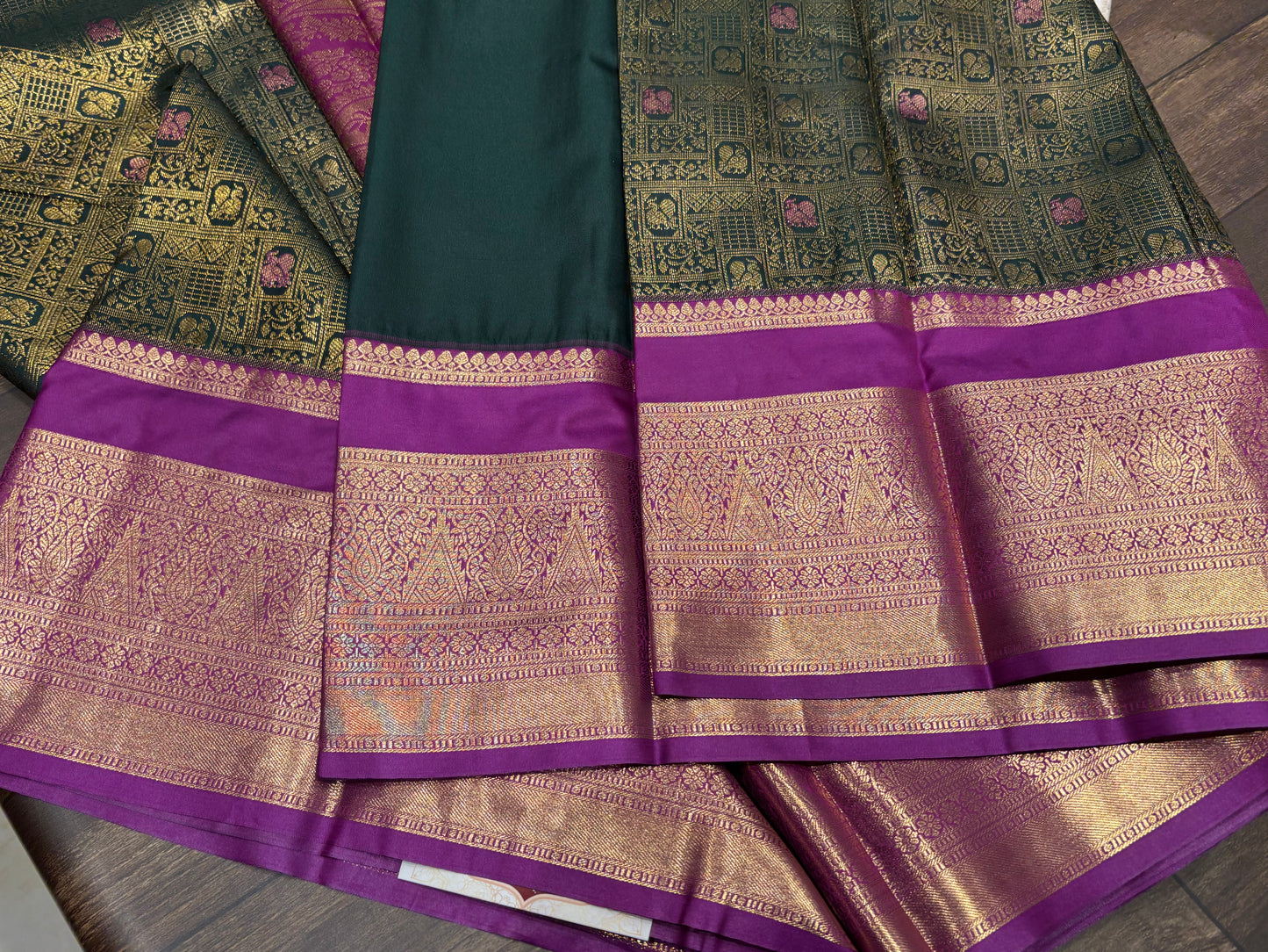 Semi Kanchipuram silk